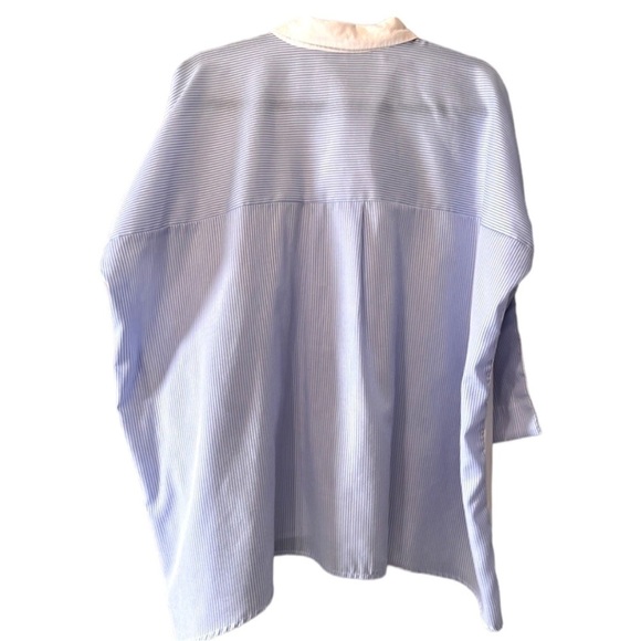 English Factory (Anthropologie) Oversized Cotton Button-up Shirt - Picture 7 of 11